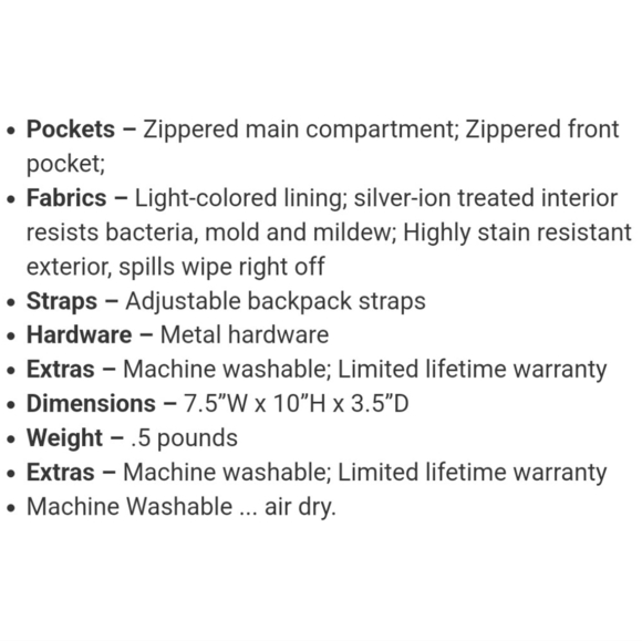 Ju-Ju-Be Petite Mini Backpack Queen Of The Nile - Picture 8 of 8